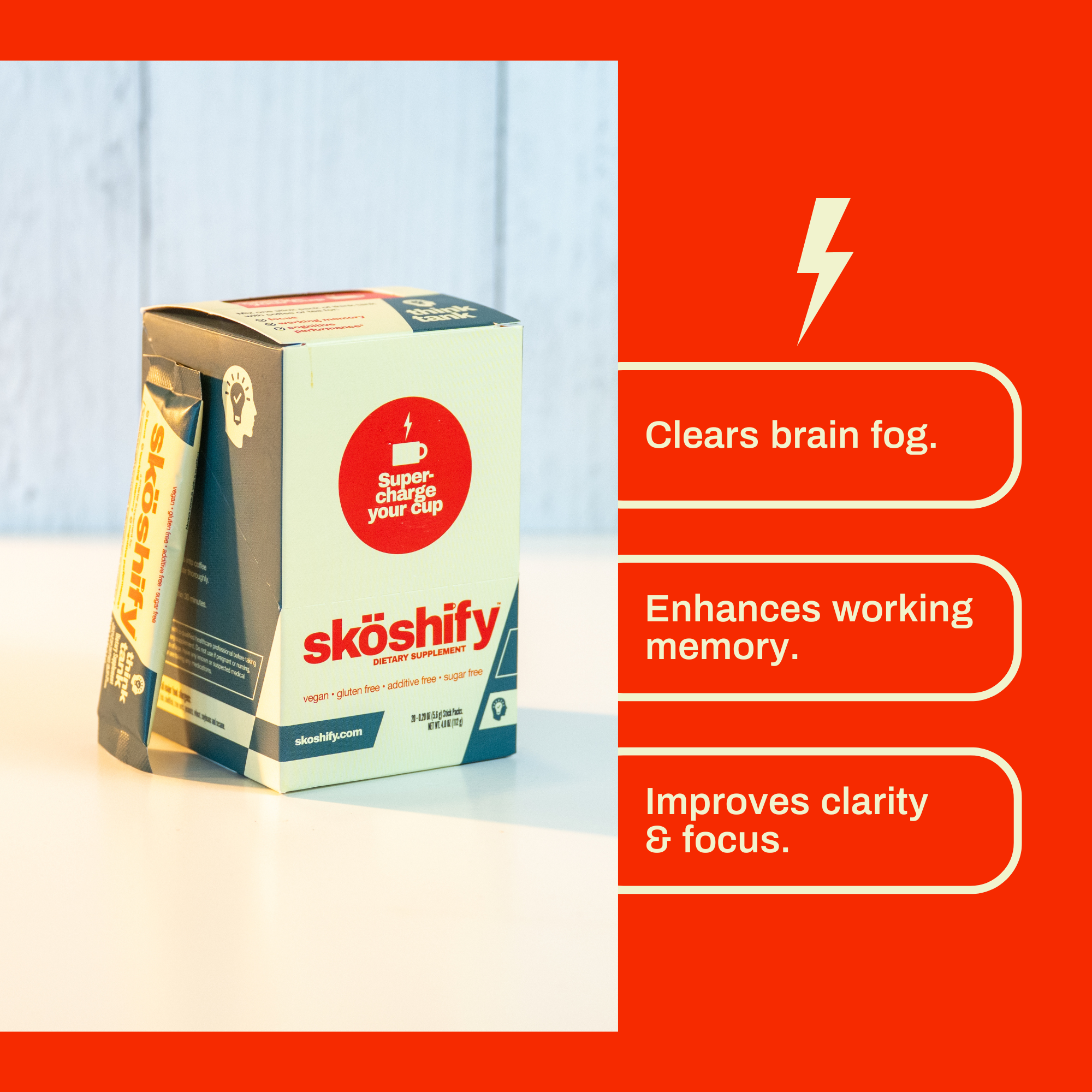 Think Tank: the Brain Boosting Mixable Supplement