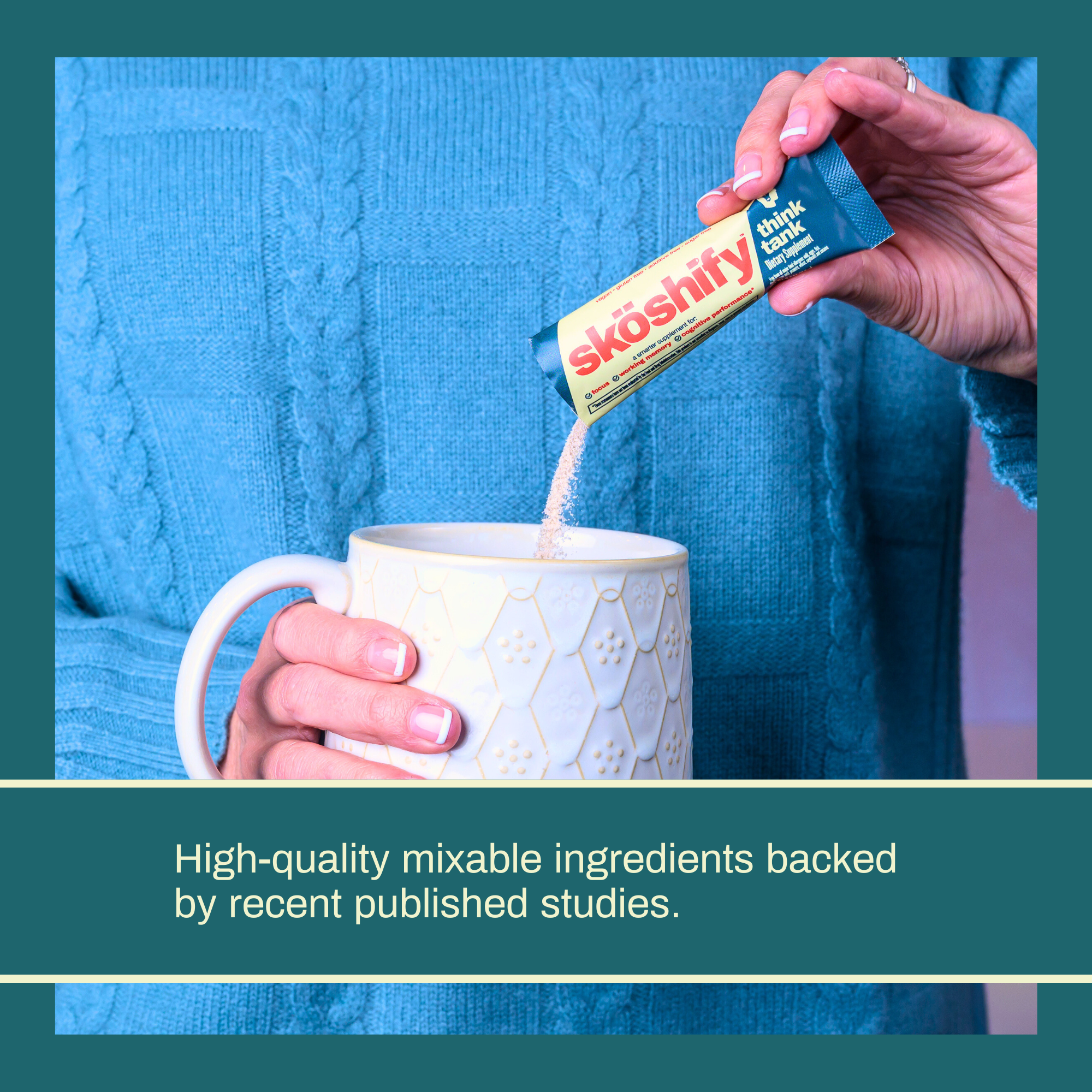 Think Tank: the Brain Boosting Mixable Supplement