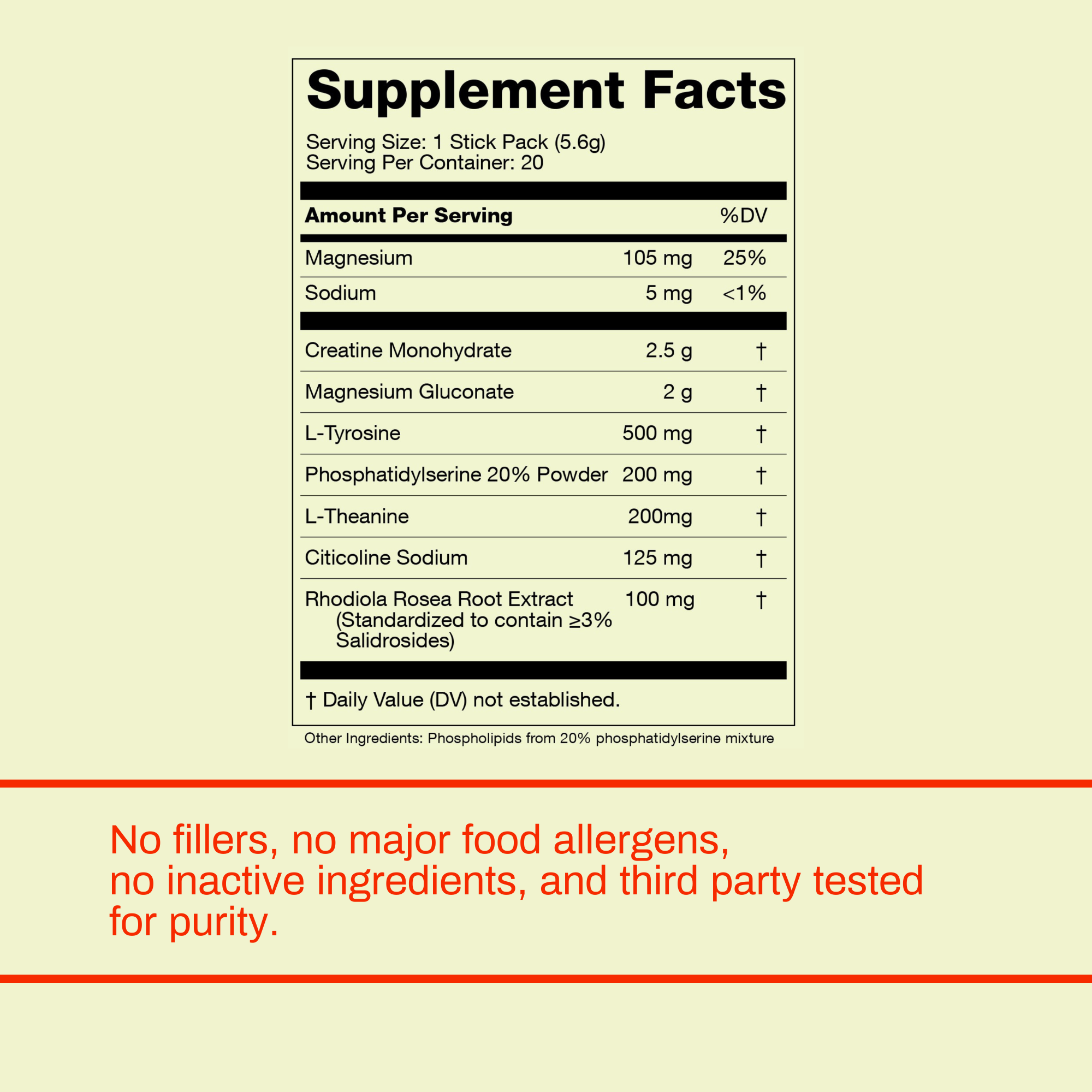 Think Tank: the Brain Boosting Mixable Supplement